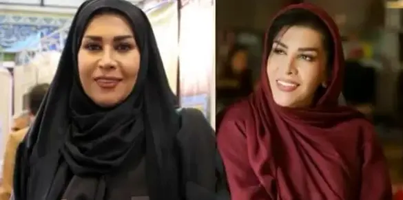 الهام صفوی زاده با تغییراتی اساسی در کنار دخترش+عکس