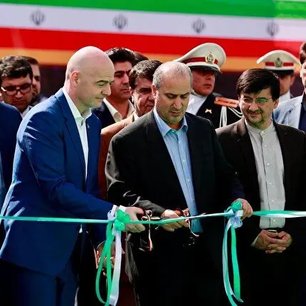 اینفانتینو: فوتبال ایران در حال شکوفایی است