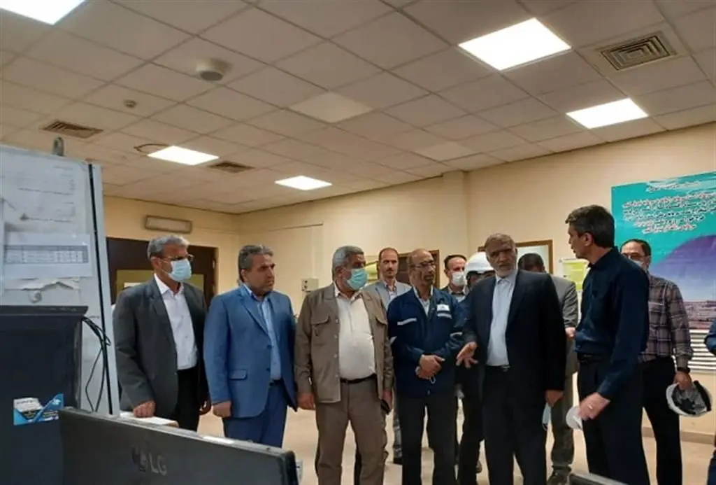 اعضای کمیسیون انرژی مجلس از واحد بهره‌برداری و نمک‌زدایی هفت شهیدان مسجدسلیمان بازدید کردند
