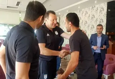 ملی پوشان در اردو تیم ملی+تصاویر