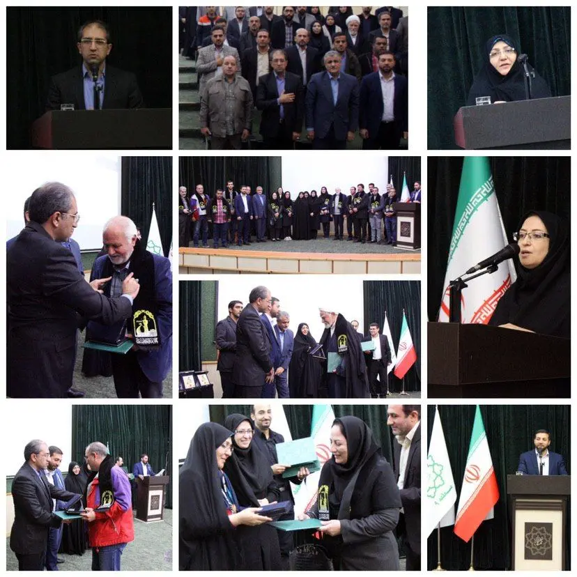  تقدیر از هیات های دوستدار محیط زیست شهر تهران