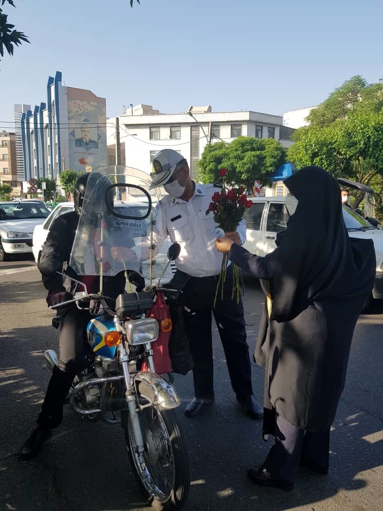 دومین مانور موتورسوار خوب در منطقه ۱۳ برگزار شد 

