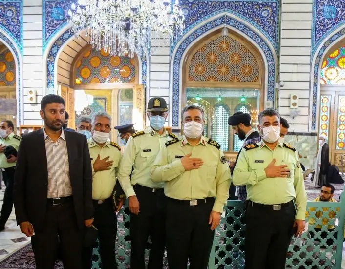 سردار اشتری به زیارت حرم حضرت معصومه(س) مشرف شد

