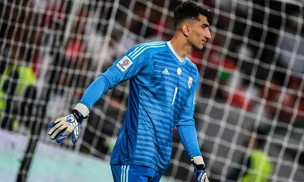 بیرانوند دومین دروازه بان برتر آسیا شد