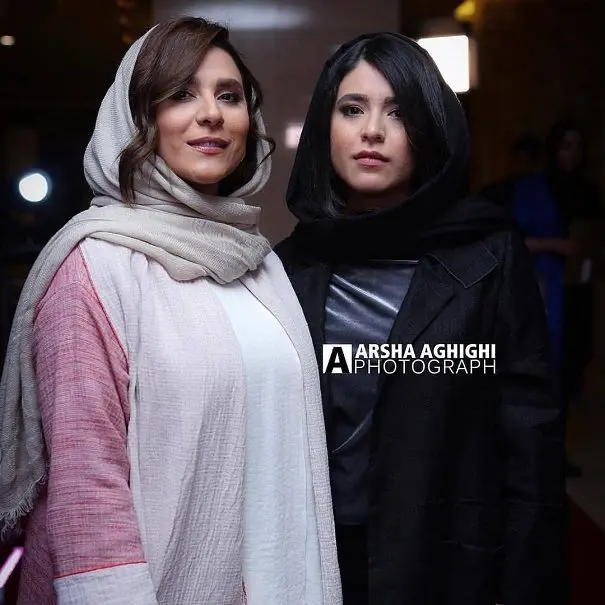 سحر دولتشاهی و خواهرش در یک مراسم+عکس