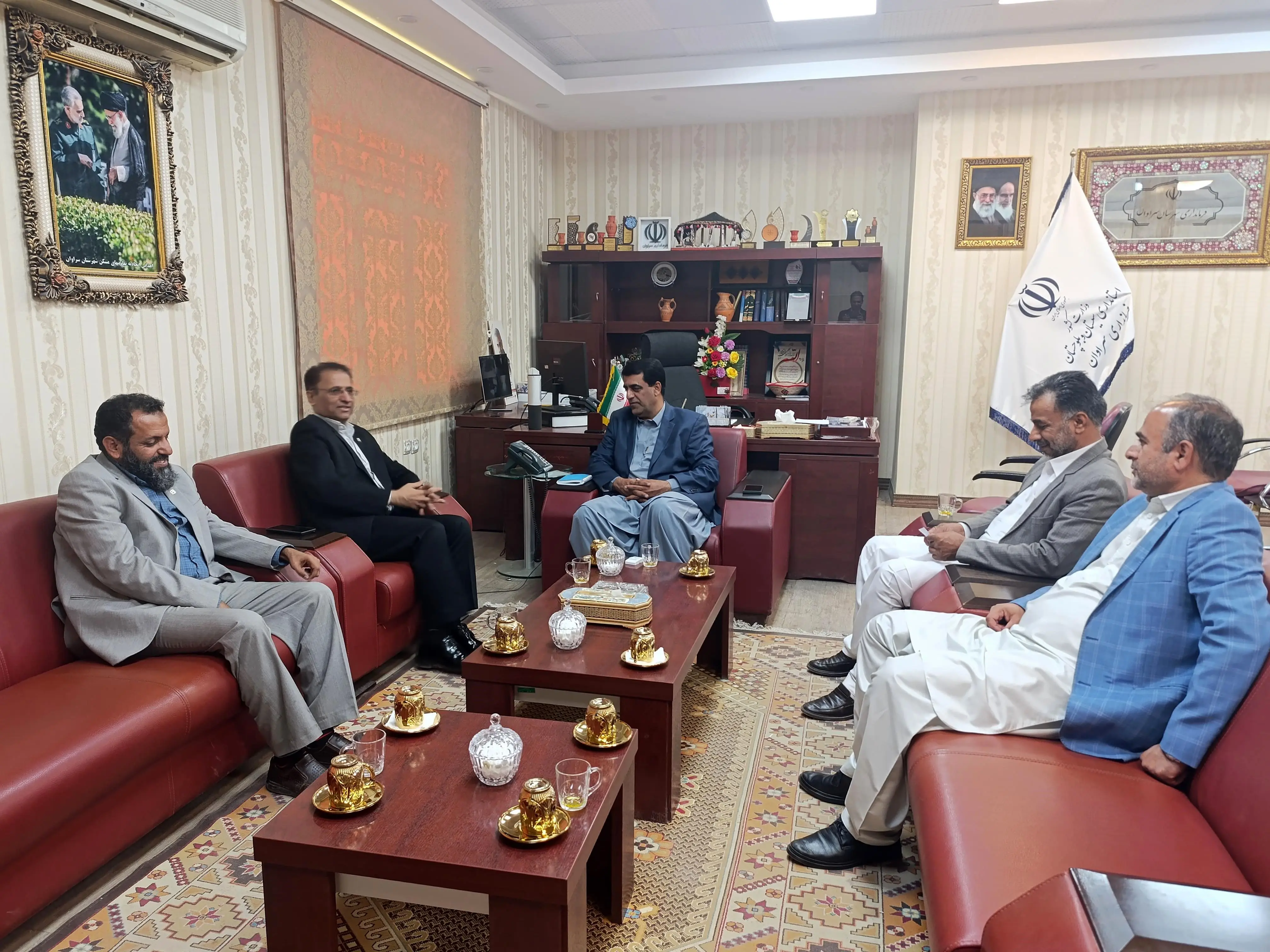 قدردانی فرماندار سروان از عملکرد بانک مسکن در تامین مالی طرح نهضت ملی