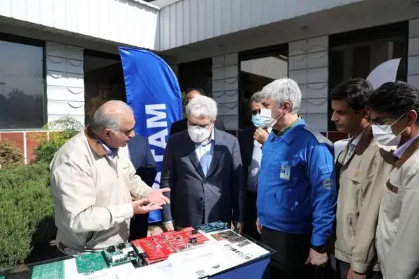 رونمایی از دستاوردهای دانشبنیان شرکت تام ایران خودرو