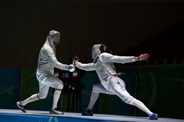 شمشیربازی اسلحه اپه مردان ایران فینالیست شد