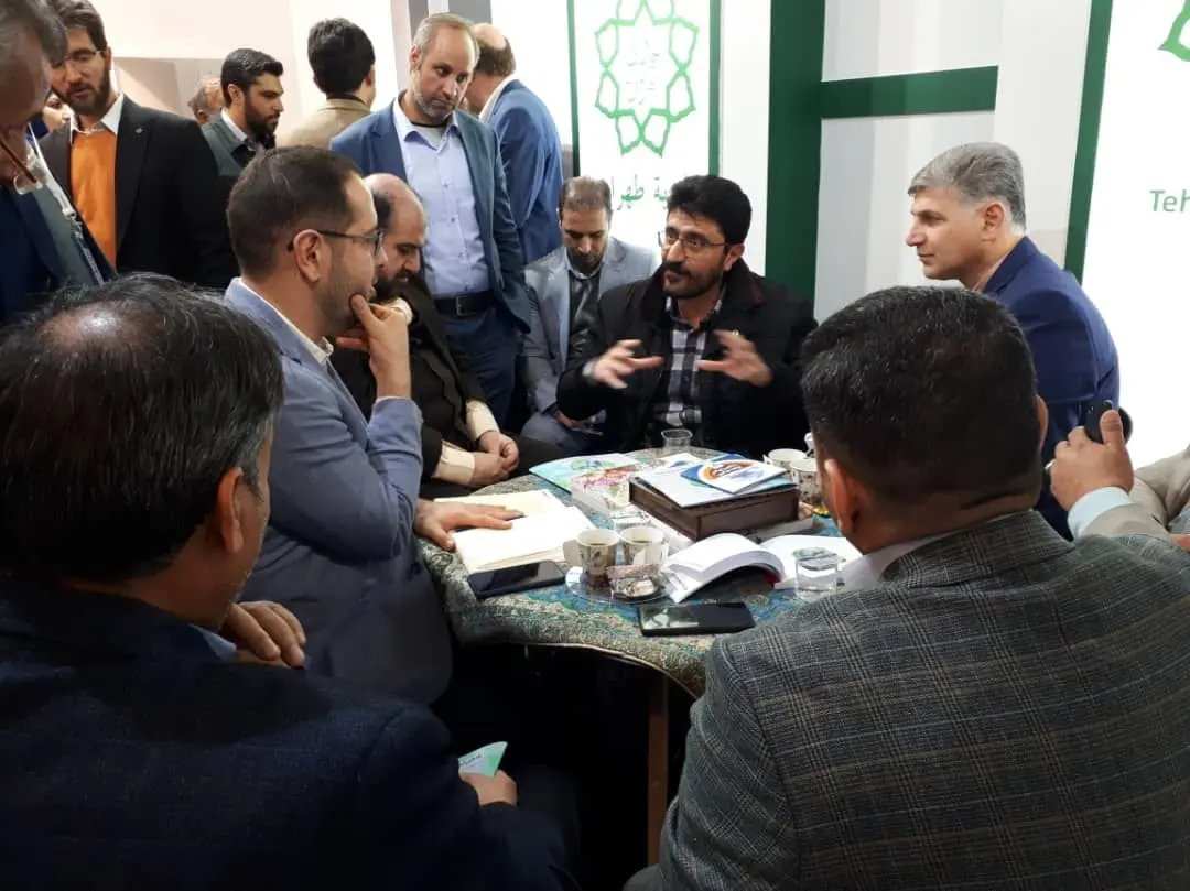 حضور نمایندگان سازمان مدیریت پسماند تهران در نمایشگاه خدمات شهری نجف