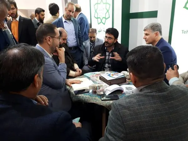 حضور نمایندگان سازمان مدیریت پسماند تهران در نمایشگاه خدمات شهری نجف