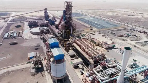 ثبت رکورد ماهیانه تولید محصول در واحد احیاء مستقیم فولاد سفیددشت

