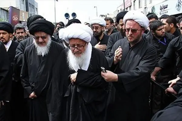 برپایی دسته عزای مراسم شهادت امام علی (ع) در استان قم