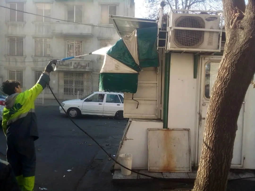 ساماندهی کیوسک های  شمال شرق پایتخت