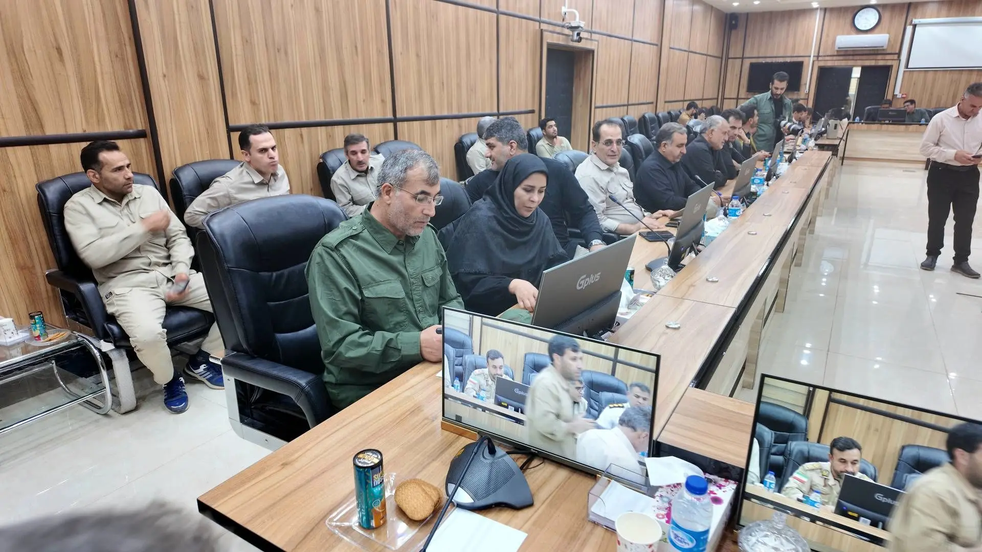 خدمت‌رسانی ۴۰هکتاری شهرداری منطقه ۵ تهران به زائران اربعین در نقطه صفر مرزی مهران

