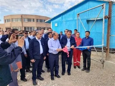 افتتاح سیستم تصفیه پساب صنعتی در شرکت نفت و گاز گچساران

