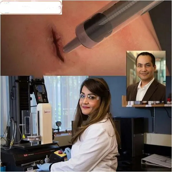 چسبی که زخم را در 60ثانیه درمان می کند+عکس