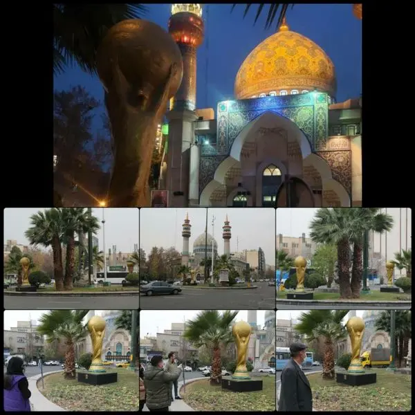 کاپ جام جهانی به فلسطین رسید