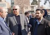 بازدید معاون خدمات شهری و محیط زیست شهرداری تهران از مسیر راهپیمایی در منطقه ۱۲

