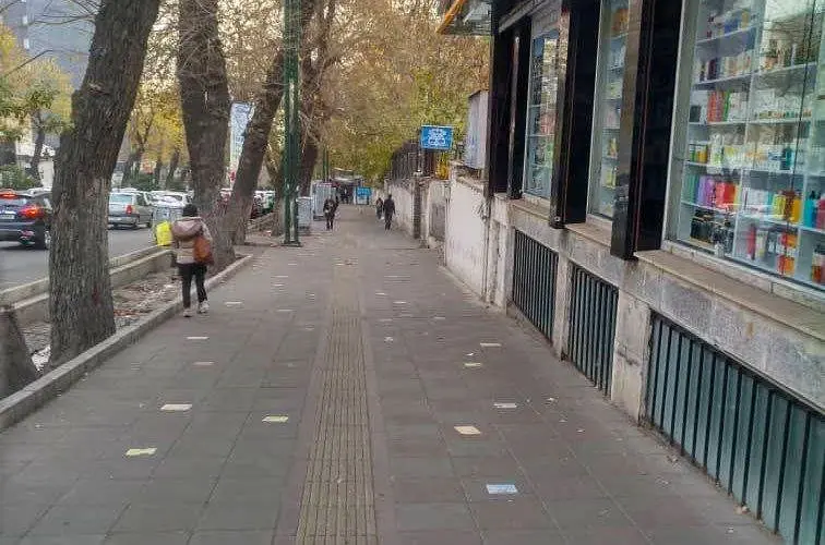 خیابان شریعتی به عنوان محور شاخص منطقه یک برای تردد معلولین ساماندهی شد

