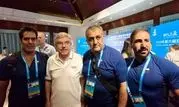 دیدار توماس باخ با ورزشکاران ایرانی در دهکده بازی‌ها