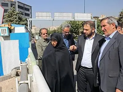 بازدید 2 عضو شورای اسلامی شهر تهران از پروژههای جمعآوری و هدایت آبهای سطحی شرکت خاکریزآب