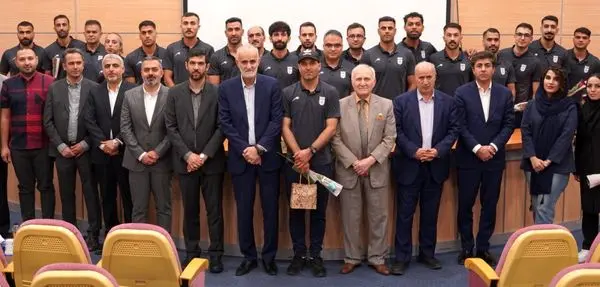 مراسم بدرقه تیم ملی فوتبال ساحلی برگزار شد