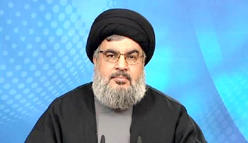 سخنرانی دبیر کل حزب الله لبنان در تجمع انتخاباتی
