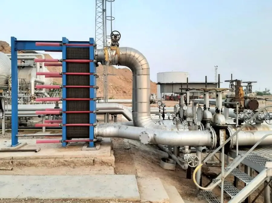 تعمیر و راه‌اندازی مبدل حرارتی در تاسیسات شرکت آغاجاری