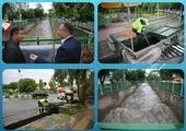 آمادگی کامل عوامل اجرایی و ماشین آلات منطقه ۳ در پی بارش های فصلی

