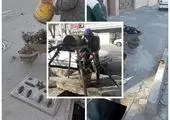 اجرای طرح ارتقاء فرهنگ آپارتمان نشینی در کوچه آشتی کنان 

