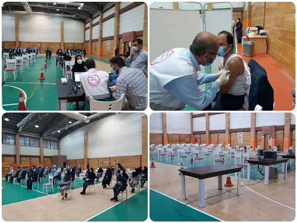 واکسیناسیون کارکنان بانک صادرات ایران از گیلان آغاز شد
