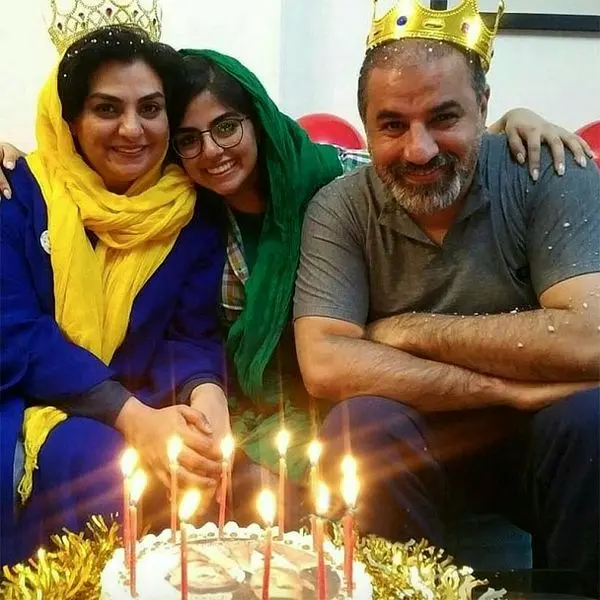 جشن سالگرد ازدواج بازیگر مشهور و همسرش+عکس