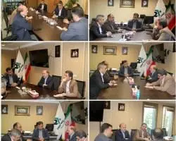 دیدار رئیس سازمان مدیریت بحران با مدیرعامل بیمه میهن

