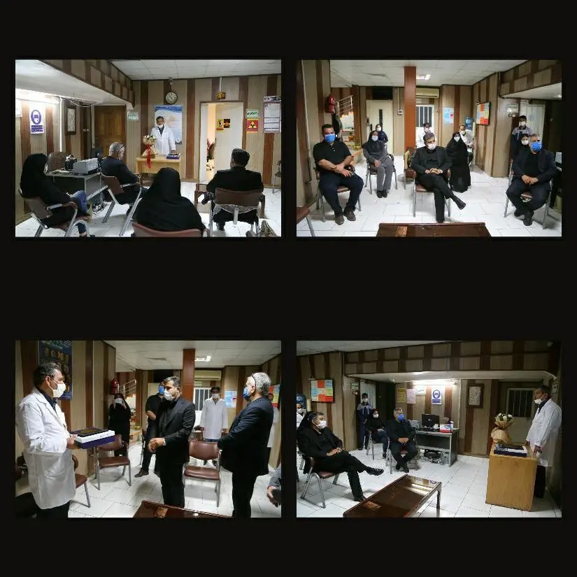 تقدیر شهردار منطقه ۱۵ از دبیر کانون  پزشکان منطقه

