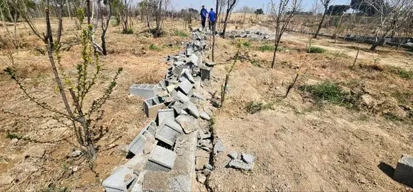 جلوگیری از تفکیک و تغییر کاربری اراضی کشاورزی و رفع خلاف دیوارکشی های غیر مجاز در منطقه 19