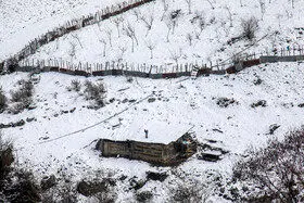 بارش برف و باران در برخی استان‌ها