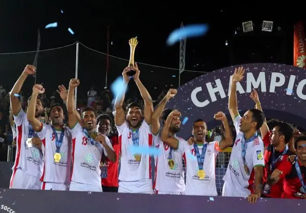 مدیرعامل بانک توسعه تعاون قهرمانی فوتبال ساحلی راتبریک گفت