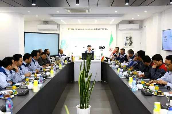 حضور فولاد سنگان در جایزه تعالی منابع انسانی 