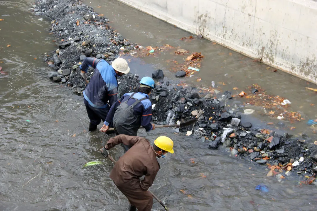 پیشگیری از آبگرفتگی های احتمالی منطقه 4 در بارش های زمستانه