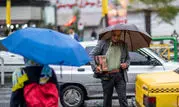 تداوم رگبار باران در برخی استان‌ها
