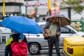 تداوم رگبار باران در برخی استان‌ها