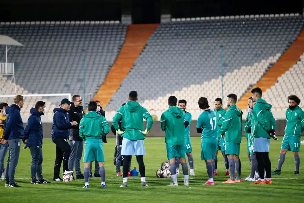 ورود کاروان تیم ملی فوتبال به استانبول