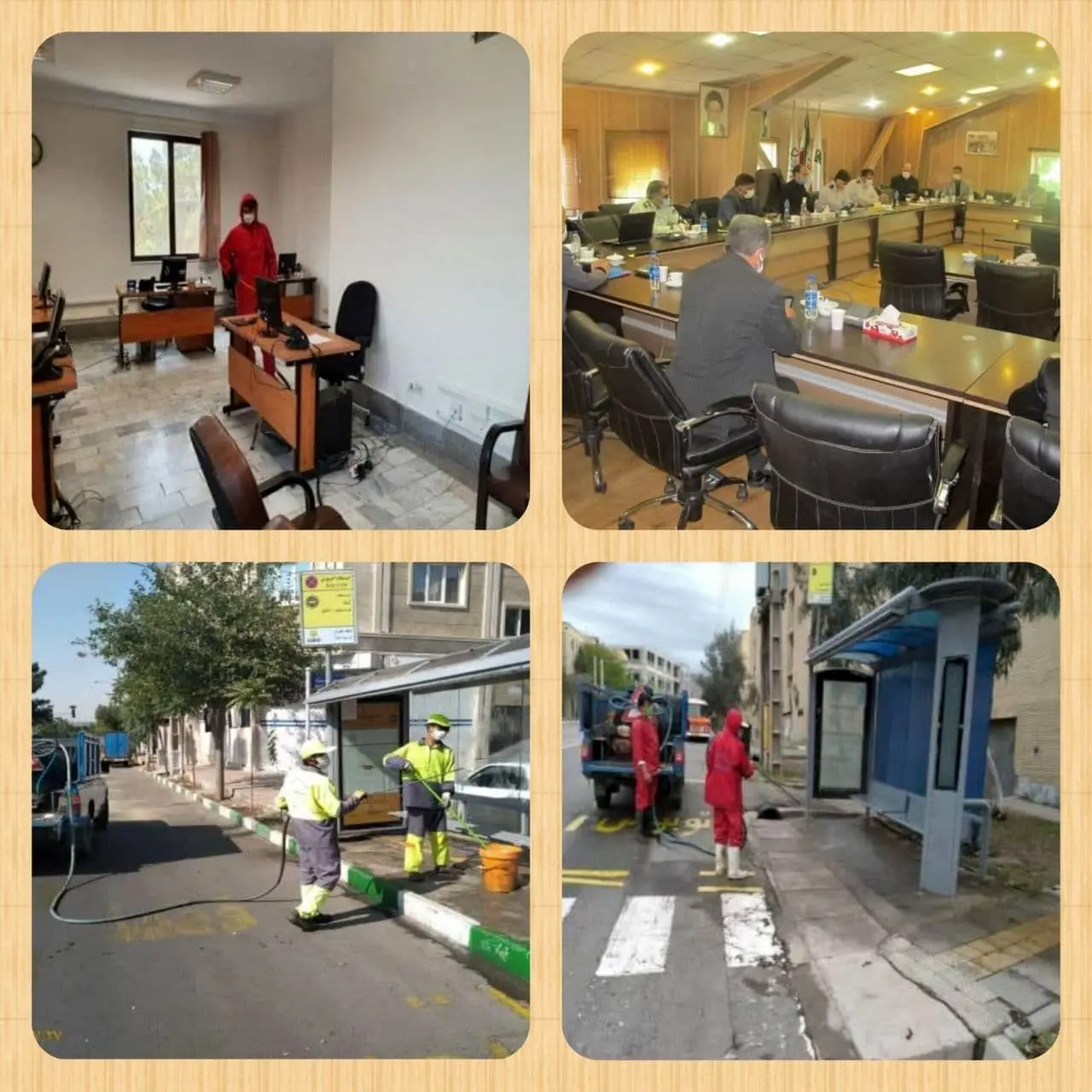  تلاش کارگروه های تخصصی منطقه 15 علیه ویروس کرونا

