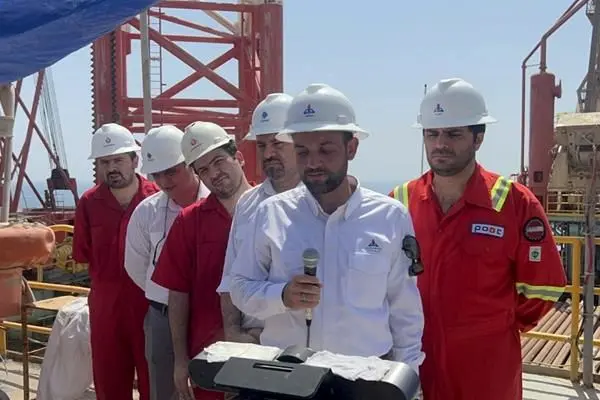 عملیات اجرایی توسعه میدان گازی بلال آغاز شد
