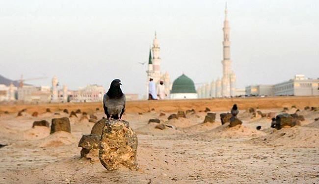زیارت بقیع در آخرین روز حضور حجاج ایرانی در مدینه + عکس