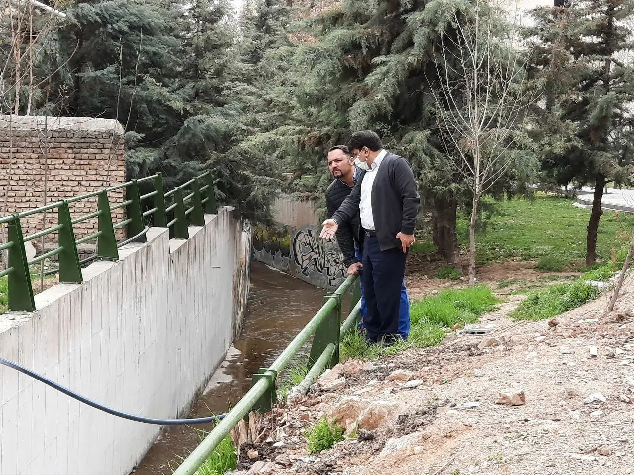 رودخانه های شمال تهران آماده بارش های پیش رو است

