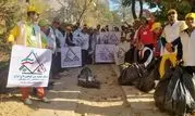 پاکسازی اکو پارک فرحزاد سرفصل اقدام  عملی دوستداران محیط زیست سراسر کشور