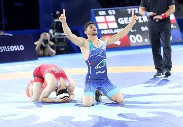 عبدولی، بهترین کشتی گیر جوان کشور