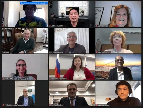 برگزاری نشست غیرحضوری کمیسیون فرهنگ و آموزش انجمن کمیته های ملی المپیک