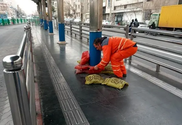 تمهیدات منطقه۱۳ برای مدیریت بارندگی ها